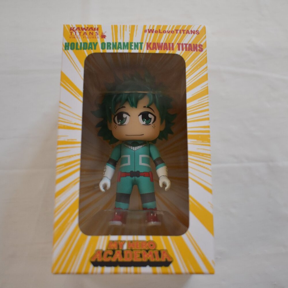 Kawaii Titans My Hero Academia Deku Izuku 3" Vinyl Figure Holiday Ornament New